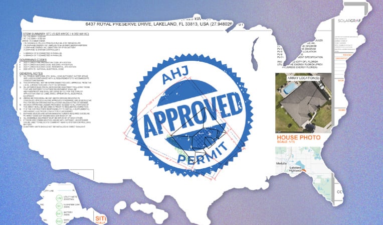 Automate. Accelerate. Install. Fast-track permitting with Solargraf